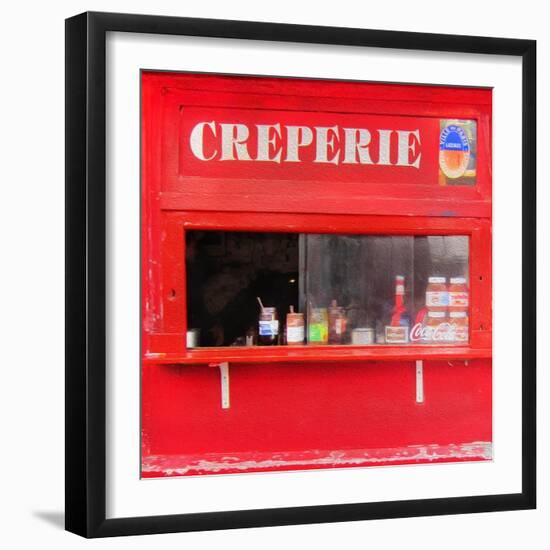 Creperie-Tosh-Framed Art Print