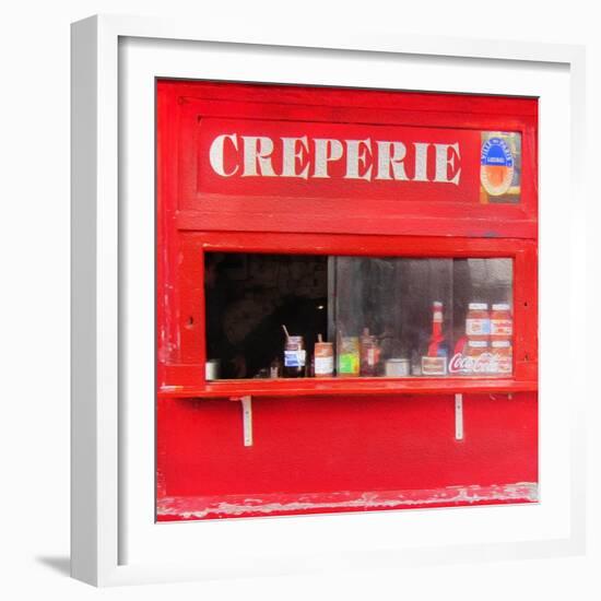 Creperie-Tosh-Framed Art Print