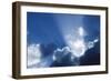 Crepuscular Rays (Aka God Beams) at Lualoa Park, Oahu, Hawaii, Us-Roddy Scheer-Framed Photographic Print