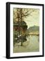 Crepuscule, Place de la Republique-Luigi Loir-Framed Giclee Print