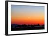 Crescent at Sunset-Douglas Taylor-Framed Photographic Print