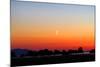 Crescent at Sunset-Douglas Taylor-Mounted Photographic Print