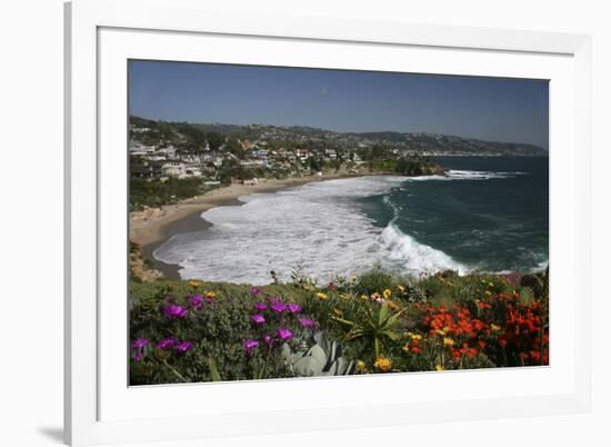 Crescent Bay 2-Chris Bliss-Framed Photographic Print