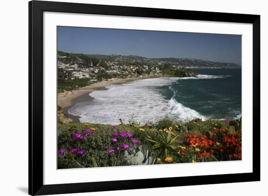 Crescent Bay 2-Chris Bliss-Framed Photographic Print