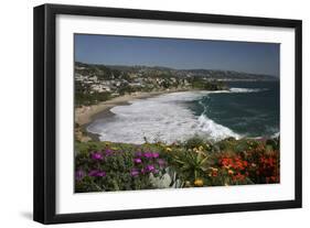 Crescent Bay 2-Chris Bliss-Framed Photographic Print