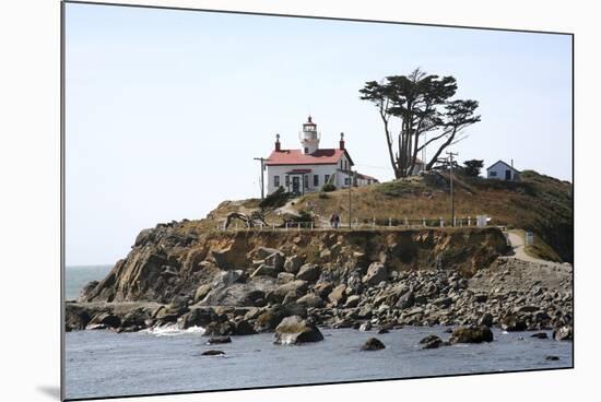 Crescent Bay Light-Chris Bliss-Mounted Photographic Print