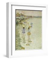 Crescent Beach, 1896-Maurice Brazil Prendergast-Framed Giclee Print