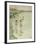 Crescent Beach, 1896-Maurice Brazil Prendergast-Framed Giclee Print