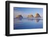 Crescent Beach along Ecola State Park, Oregon Coast, Pacific Ocean-Craig Tuttle-Framed Photographic Print