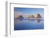 Crescent Beach along Ecola State Park, Oregon Coast, Pacific Ocean-Craig Tuttle-Framed Photographic Print