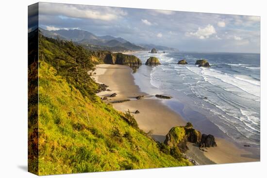 Crescent Beach at Ecola State Park in Cannon Beach, Oregon, USA-Chuck Haney-Stretched Canvas