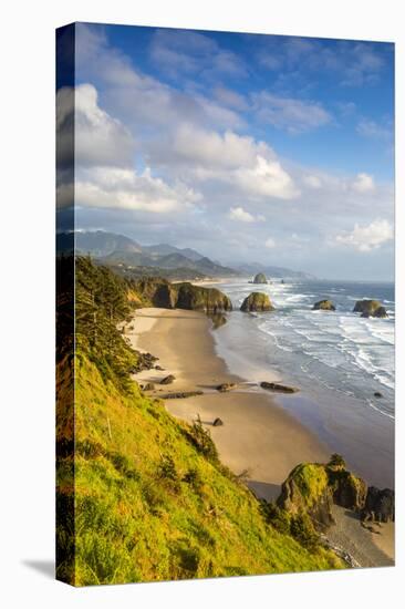 Crescent Beach at Ecola State Park in Cannon Beach, Oregon, USA-Chuck Haney-Stretched Canvas