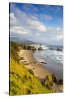 Crescent Beach at Ecola State Park in Cannon Beach, Oregon, USA-Chuck Haney-Stretched Canvas