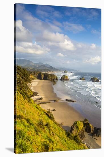 Crescent Beach at Ecola State Park in Cannon Beach, Oregon, USA-Chuck Haney-Stretched Canvas