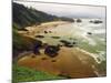 Crescent Beach from Ecola State Park, Oregon, USA-Michel Hersen-Mounted Photographic Print