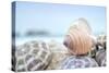 Crescent Beach Shells 15-Alan Blaustein-Stretched Canvas