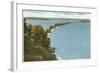 Crescent Beach, Sodus Bay, New York-null-Framed Art Print