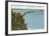 Crescent Beach, Sodus Bay, New York-null-Framed Premium Giclee Print