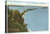 Crescent Beach, Sodus Bay, New York-null-Stretched Canvas