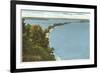 Crescent Beach, Sodus Bay, New York-null-Framed Premium Giclee Print