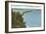 Crescent Beach, Sodus Bay, New York-null-Framed Art Print