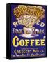 Crescent Coffee-Smith Brothers-Framed Stretched Canvas