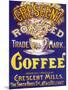 Crescent Coffee-Smith Brothers-Mounted Art Print