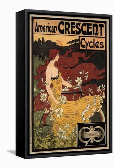 Crescent Cycles, 1899-Frederick Winthrop Ramsdell-Framed Stretched Canvas