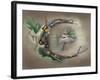 Crescent Deer Spirit-Art and a Little Magic-Framed Giclee Print