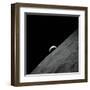 Crescent Earth-null-Framed Giclee Print