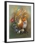 Crescent Fox Fall Magic-Art and a Little Magic-Framed Giclee Print