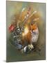 Crescent Fox Fall Magic-Art and a Little Magic-Mounted Giclee Print