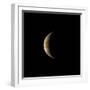 Crescent Jupiter with the Great Red Spot.-Michael Benson-Framed Photographic Print