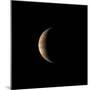 Crescent Jupiter with the Great Red Spot.-Michael Benson-Mounted Photographic Print