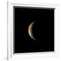 Crescent Jupiter with the Great Red Spot.-Michael Benson-Framed Photographic Print