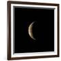 Crescent Jupiter with the Great Red Spot.-Michael Benson-Framed Photographic Print