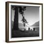 Crescent Lake 1-Moises Levy-Framed Photographic Print