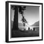 Crescent Lake 1-Moises Levy-Framed Photographic Print