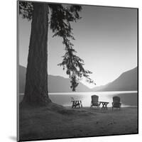 Crescent Lake I-Moises Levy-Mounted Art Print