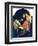 "Crescent Moon Couple,"June 14, 1930-Elbert Mcgran Jackson-Framed Giclee Print