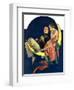 "Crescent Moon Couple,"June 14, 1930-Elbert Mcgran Jackson-Framed Giclee Print