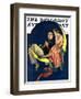 "Crescent Moon Couple," Saturday Evening Post Cover, June 14, 1930-Elbert Mcgran Jackson-Framed Giclee Print