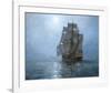 Crescent Moon II-Montague Dawson-Framed Premium Giclee Print