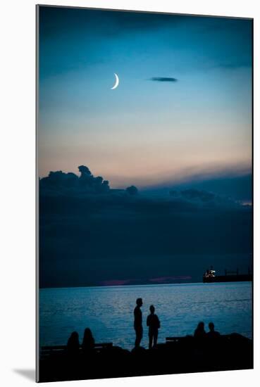 Crescent Moon-Sharon Wish-Mounted Photographic Print
