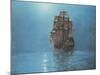 Crescent Moon-Montague Dawson-Mounted Art Print