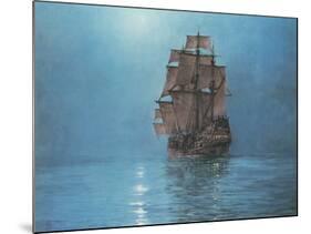 Crescent Moon-Montague Dawson-Mounted Art Print