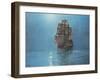 Crescent Moon-Montague Dawson-Framed Premium Giclee Print