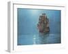 Crescent Moon-Montague Dawson-Framed Premium Giclee Print