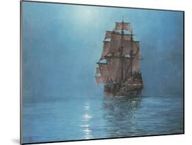 Crescent Moon-Montague Dawson-Mounted Art Print