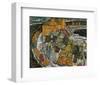 Crescent of Houses II (Island Town), 1915-Egon Schiele-Framed Art Print